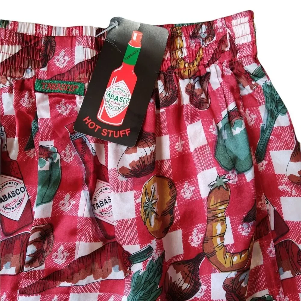NWT Vintage Tabasco Silk Boxers